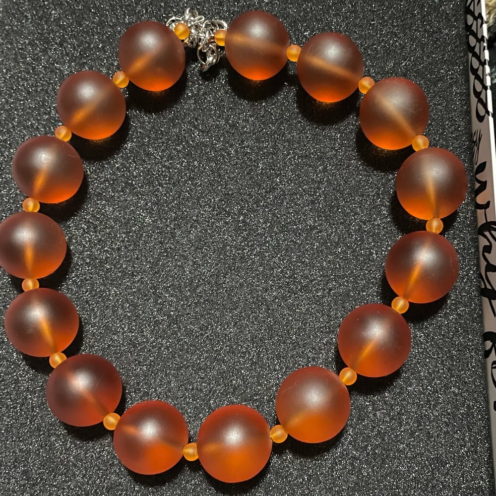 Sassy Jones Dina Collar- Orange